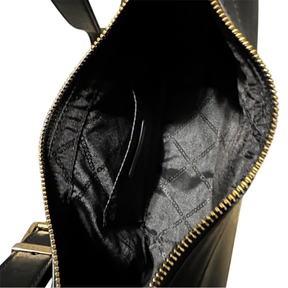 MICHAEL Michael Kors Medium Avra Sling Crossbody Bag in Black - Picture 6 of 13